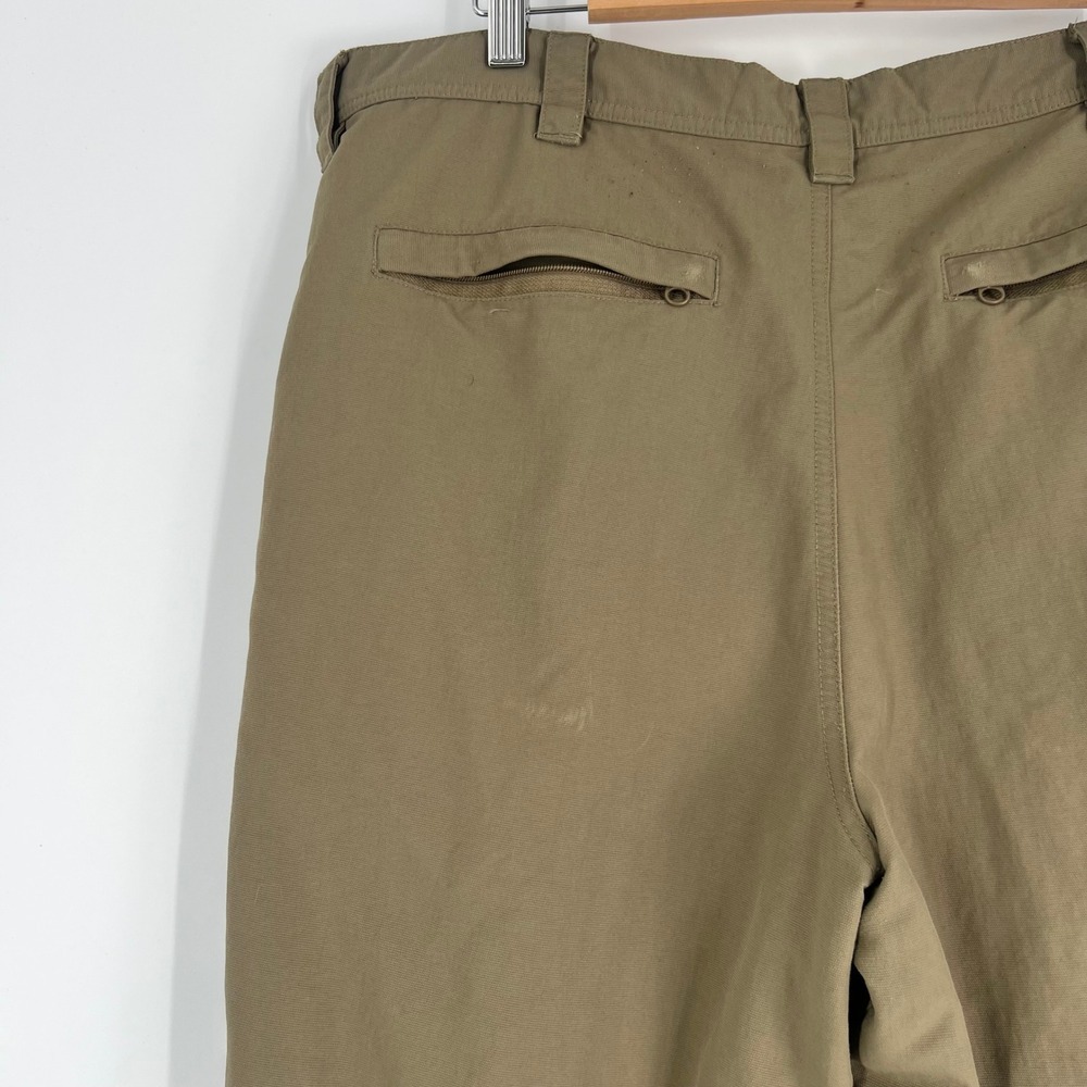 RailRiders Mens Size 36 Nylon Hiking Pants Khaki Brown Straight Leg - Picture 12 of 13